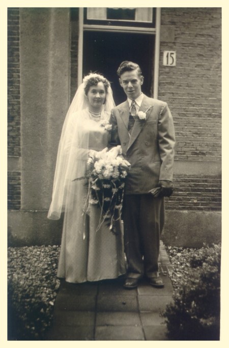 Foto Johannes Dam en Margaretha Sinte Maartensdijk